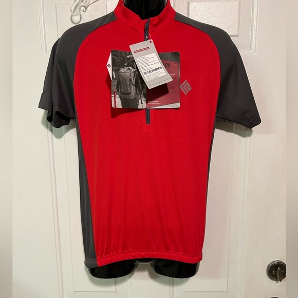 Men's Short Sleeve Cycling Jersey with Zipper Pocket Quick-Dry Breath - Picture 8 of 13